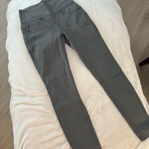 Spanx Women's Gray High-Waisted Jegging Jeans